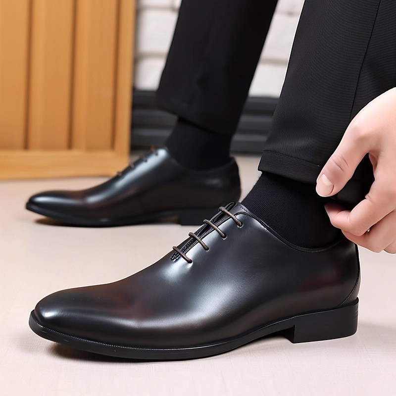 Designer Genuine Leather Mens  - Men Formal Wear Office บทวิจารณ์และราคา