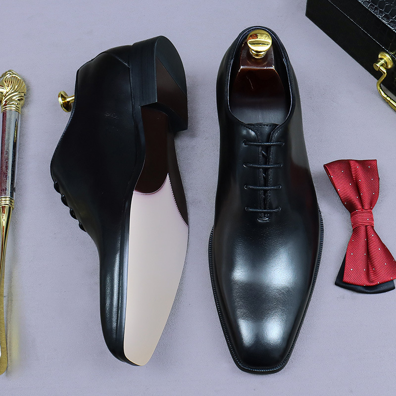 Designer Genuine Leather Mens  - Men Formal Wear Office บทวิจารณ์และราคา