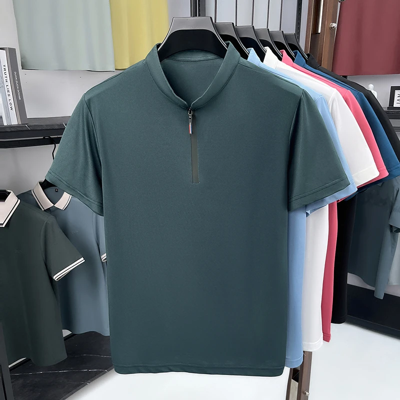 Mens Business Formal Half Zip  - Men'S Polo Formal Wear บทวิจารณ์และราคา