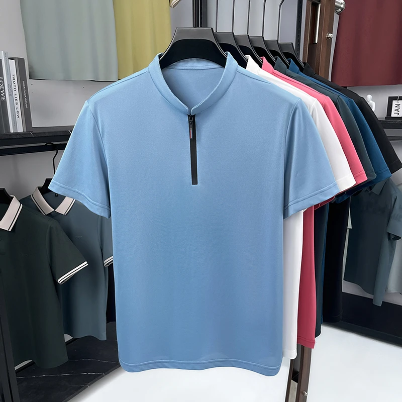 Mens Business Formal Half Zip  - Men'S Polo Formal Wear บทวิจารณ์และราคา