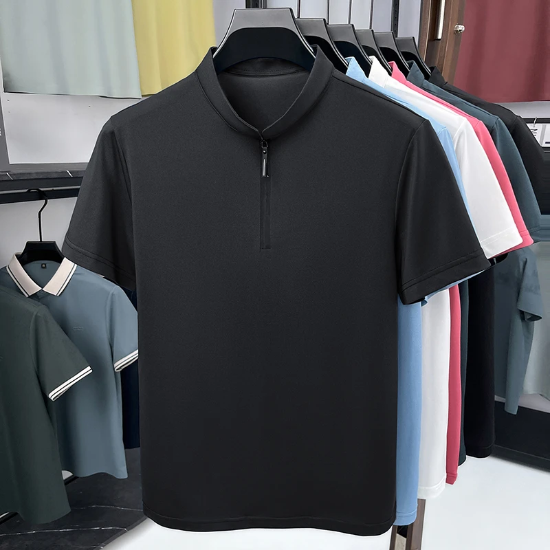 Mens Business Formal Half Zip  - Men'S Polo Formal Wear บทวิจารณ์และราคา